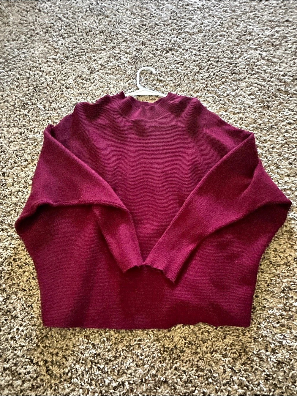 Active USA Ribbed Crewneck Sweater